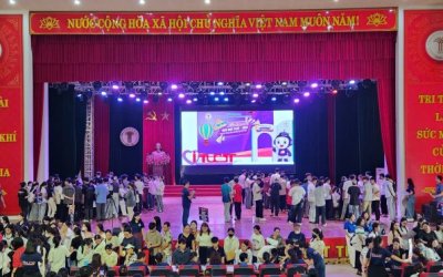 TRƯỜNG ĐẠI HỌC VĂN HÓA, THỂ THAO VÀ DU LỊCH THANH HÓA TỔ CHỨC NHẬP HỌC CHO TÂN SINH VIÊN NĂM HỌC 2025 - 2026